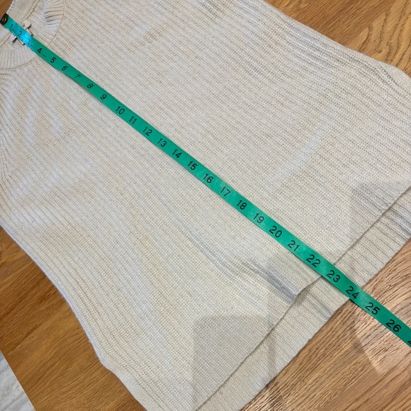 J.Crew Rib Knit Sleeveless Crew Neck Sweater Cotton & Merino Wool Blend - Picture 5 of 13